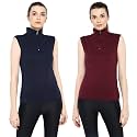 Ap39pulse Women39s Sleeveless 14 Zip Hineck TshirtPack
