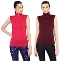 Ap39pulse Women39s Sleeveless 14 Zip Hineck TshirtPack