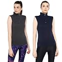 Ap39pulse Women39s Sleeveless 14 Zip Hineck TshirtPack
