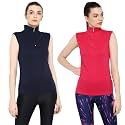 Ap39pulse Women39s Sleeveless 14 Zip Hineck TshirtPack