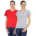 Ap'pulse Women's Combo T Shirt (Pack of 2)
