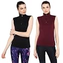 Ap39pulse Women39s Sleeveless 14 Zip Hineck TshirtPack
