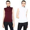 Ap39pulse Women39s Sleeveless 14 Zip Hineck TshirtPack