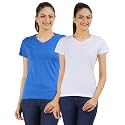 Ap'pulse Women's Combo T Shirt (Pack of 2)