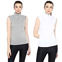 Ap39pulse Women39s Sleeveless 14 Zip Hineck TshirtPack