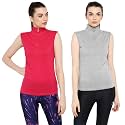 Ap39pulse Women39s Sleeveless 14 Zip Hineck TshirtPack