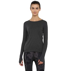 Appulse Womens Long Sleeve Thumbopen Sports Tshirt