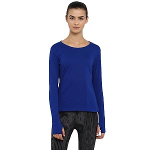 Appulse Womens Long Sleeve Thumbopen Sports Tshirt