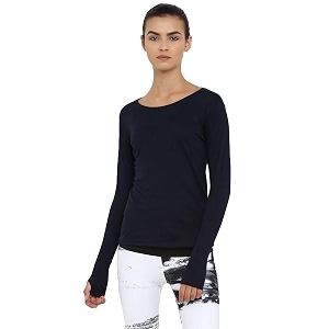 Appulse Womens Long Sleeve Thumbopen Sports Tshirt