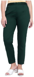 AP RETAIL Regular Fit Women Dark Green