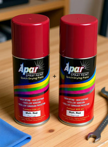 apar spray paint mah red-200ml pack of 2 red spray paint 450 ml pack of 2