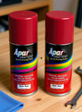 apar Spray Paint Mah. Red-200ml (pack of 2) Red Spray Paint 450 ml (Pack of 2)