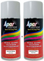 apar Spray Paint Diamond White (RC Colour Name),for Mahindra Cars-225 ml (Pack of 2), White Spray Paint 450 ml (Pack of 2)