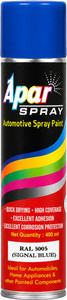apar spray paint ral 5005 signal blue for metal auto panels wood  diy-400ml ral 5005 signaldark blue spray paint 440 ml pack of 1