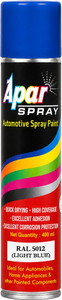 apar spray paint ral 5012 light blue for auto parts metal wood  diy-400ml ral 5012 light blue spray paint 440 ml pack of 1