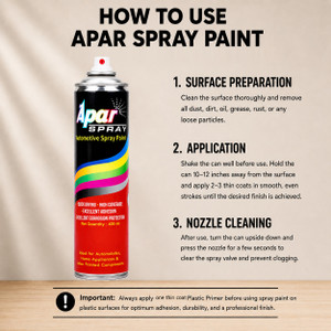 apar spray paint ral-7045 telegrey 400ml for metal woodplastic  industrial use ral 7045 telegrey 1 spray paint 440 ml pack of 1