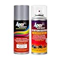 APAR Spray Paint Silver Mica Metallic(1E7) (RC Colour Name) + GC Compatible for Toyota Cars -200 ml (Pack of 2-Pcs)