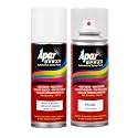 APAR Spray Paint White Pearl Crystal Shine -Base Coat (RC Colour Name) + PC Compatible for Toyota Cars -200 ml (Pack of 2-Pcs)