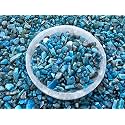 Apatite Chips – Natural Mini Apatite Stones, Crushed Undrilled Apatite, Semi-Tumbled Genuine Apatite (1/4 lb)