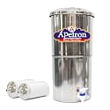 Apeiron Manual Water purifier Nonn Electric Water filter with Carbon Candle (16 Liter + 1 Carbon Candle)