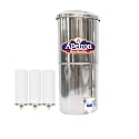 Apeiron Manual Water purifier Nonn Electric Water filter with Carbon Candle (16 Liter + 1 Carbon Candle)