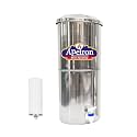 Apeiron Manual Water purifier Nonn Electric Water filter with Carbon Candle (16 Liter + 1 Carbon Candle)