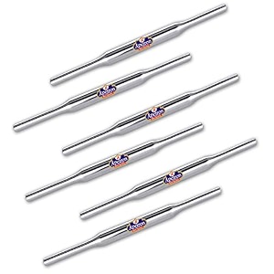 apeiron stainless steel rolling pinbelan 33 cm 290 g silver pack of 6