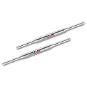 Apeiron Stainless Steel Rolling Pin/Belan, 33 cm, 140 g, Silver, Pack of 2
