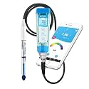 Apera Instruments PH60Z-PW Smart Handheld pH Meter Tester Kit with LabSen 805 ATC pH Electrode for Lab-Grade pH Measurement in Pure Water, Water Solutions with Low Ionic Strength or Low Temperature