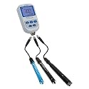 Apera Instruments SX736 pH/DO/Conductivity/TDS/Salinity/Resistivity Portable Handheld Multiparameter 7-in-1 Meter Kit