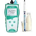 Apera Instruments Value Series PH850-DP Portable pH Meter Kit for Dairy Products and Liquid Food