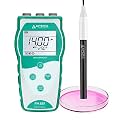Apera Instruments Value Series PH850-FT Portable Handheld pH Meter Kit with Flat pH Electrode