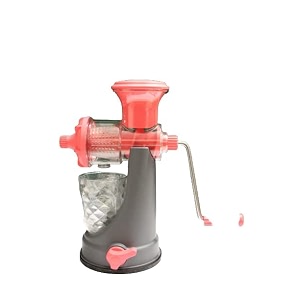 apex fruit amp vegetable steel handle juicer  vacuum locking system shake  smoothies travel juicer for all fruits  juice maker machine  multicolor red