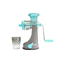 APEX Fruit &amp; Vegetable Steel Handle Juicer || Vacuum Locking System Shake || Smoothies Travel Juicer for All Fruits || Juice Maker Machine || Multicolor (BLUE)