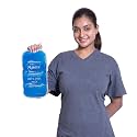 Reusable Hot &amp; Cold Gel Pack with Cotton Cover &amp; Velcro Strap | Flexible Heat &amp; Cold Therapy Pad for Pain Relief, Back Pain, Arthritis, Shoulder, Injury &amp; Swelling (Large, 1, count)