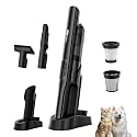 Cordless Handheld Vacuum Cleaner, 13000Pa Strong Suction, Mini Vacuum with Charging Dock, LED Light, HEPA Filter, One-Click Empty for Car Detailing Home