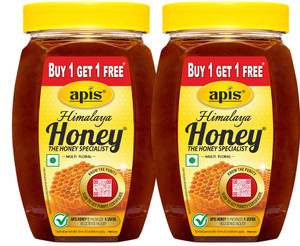 apis himalaya pure honey 500g pack of 2 natural honey for daily use 2 x 05 kg