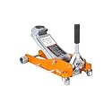 APlusLift AF350G 3T Low Profile Aluminum Steel Floor Jack Lift Up to 19.5"