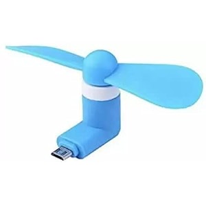 APNI-DUKAN Micro USB Mini Fan 2-Blade Fan