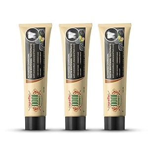 apollo noni activated charcoal teeth whitening with noni extract aloevera amp fresh mint toothpaste 300g
