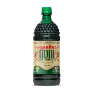 apollo noni with aloe vera juice concentrate caramel 900 ml pack of 1