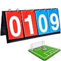 APORO Scoreboard Score Keeper Score Flipper for Basketball Tennis Sports Games