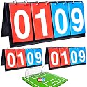 APORO Scoreboard Score Keeper Score Flipper for Basketball Tennis Sports Games