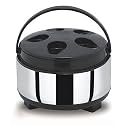 appeasy Stainless Steel Puff Insulated Thermoware Casserole