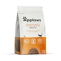 Applaws Complete Chicken &amp; Turkey Grain Free Dry Cat Food Bag 4 Pound (Pack of 6)