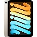 Apple 2021 iPad Mini 6, 8.3-inch, Wi-Fi + Cellular, 64GB, Starlight (Renewed)