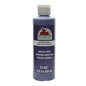 apple barrel acrylic paint in assorted colors 8 oz 20433 royal velvet