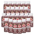 Apple Barrel Acrylic Paint in Assorted Colors (2 oz), 20577, Barn Red (Pack of 24)
