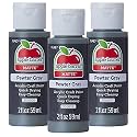 Apple Barrel Acrylic Paint, Pewter Grey (Pack of 3) 2 oz, 20580EA- (Pack of 3)