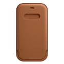 Apple iPhone 12 and 12 Pro Leather Sleeve with MagSafe - Baltic Blue
